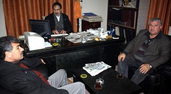 Kıymaz, Şanlıurfa Gazeteciler Birliğini Ziyaret Etti