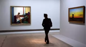 Amerikalı Ünlü Ressam Hopper'ın Paris'teki Anma Sergisini Yaklaşık 800 Bin Kişi Gezdi
