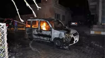 Nusaybin'de Kaçak Akaryakıt Deposunda Yangın