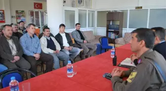 Emniyet ve Jandarmadan Esnaflar ile Huzur Toplantısı