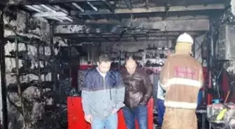 Bobinaj Atölyesinde Yangın: 1 Yaralı