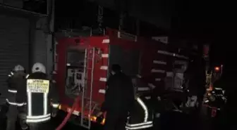 Bobinaj Tamir Atölyesinde Yangın: 1 Yaralı