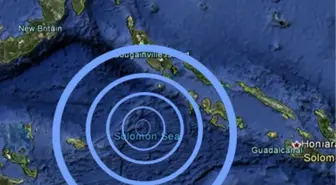 Güney Pasifik'teki Deprem ve Tsunami