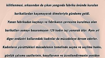 Soma'da 8 Mart Dünya Kadınlar Günü Etkinliği
