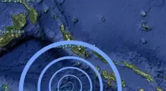 Güney Pasifik'teki Deprem ve Tsunami