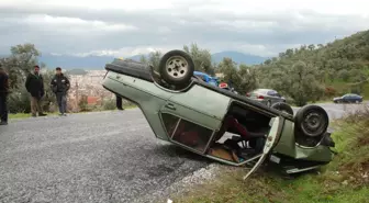 El Freni Boşalan Araç Yola Uçtu