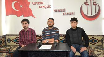 Kayseri Alperen Ocakları Sekreteri Harun Erbay Açıklaması