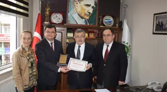 Tarım İlçe Müdürü'nden Başkan Gülşen'e Ziyaret