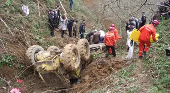 Giresun'da İş Makinesinin Altında Kalan Operatör Hayatını Kaybetti