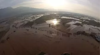 Gediz Ovası, Motorlu Paraşütle Görüntülendi