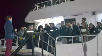 Güzelyalı İskelesinde Halatı Kopan Deniz Otobüsü Gemlik İskelesine Yanaştı