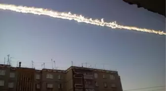 Rusya'daki Meteor Yağmuru