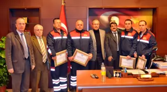 Söke'nin Başarılı İtfaiye Ekibine Takdir