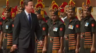 İngiltere Başbakanı Cameron, Hindistan'da