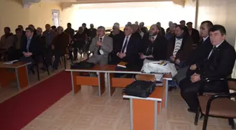 Alaca'da Arı Yetiştiricileri Bilgilendirildi