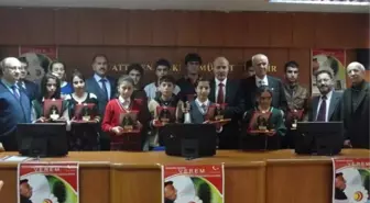 Verem Haftası Münasebetiyle İl Genelinde Dereceye Giren Öğrenciler Ödüllendirildi