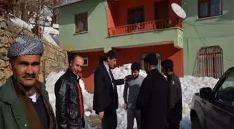 Şemdinli Kaymakamı Erdem'den Köy Ziyaretleri