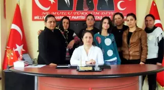 Karataş'ta MHP Kadın Kolları Başkanlığı'na Funda Balbars Getirildi