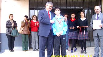 Namık Oğul Anadolu Lisesi'nde Şampiyonlar Geçidi