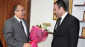 Sgk Yöneticilerinden Vali Savaş'a Ziyaret