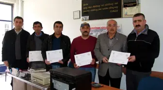 Divriği'de Esnaflar Hijyen Eğitimi Belgesini Aldı