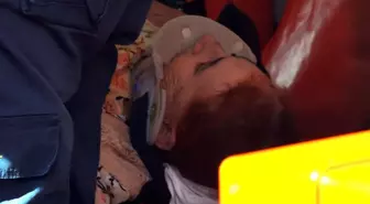 Otomobilin Çarptığı Kadın Yaralandı