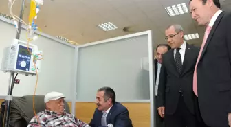 Sağlık Bakan Yardımcısı Kafkas, Aü Hastanesi'ni Ziyaret Etti