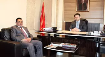 Ulaştırma Sendikasından Kaymakam Erdoğan'a Ziyaret