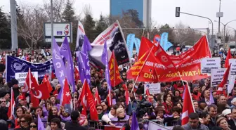 3 Devrim Yasası'nın Yıldönümünde Yüzlerce Kişi Tandoğan'da Biraraya Geldi Cumhuriyet Kadınları...