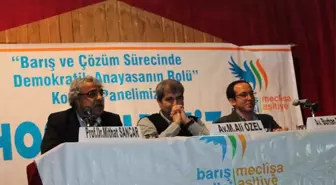 Siirt'te 'Barış ve Çözüm Sürecinde Demokratik Anayasanın Rolü' Konulu Panel