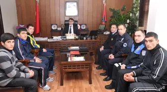 Polis Gücü Spor Sporcularından Keskin'e Ziyaret