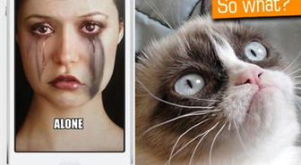 Cry Face ile Grumpy Cat Gibi Somurtabilirsiniz