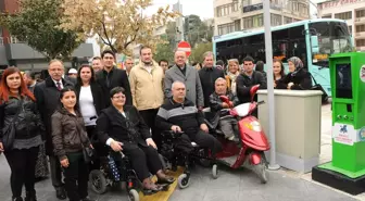Manisa Belediyesi'nden Engelliler İçin Akülü Araç Şarj Makinesi