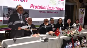 Tarsus 9. Uluslararası Yarı Maratonu Protokolü İmzalandı
