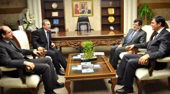 Yeni Ufuklar'dan AK Parti'ye Ziyaret