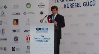 Bakan Davutoğlu, Deik Toplantısına Katıldı