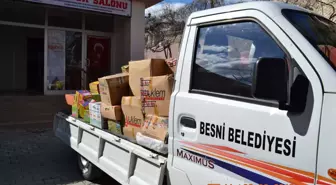 Besni Belediyesi'nden Kitap ve Kırtasiye Yardımı