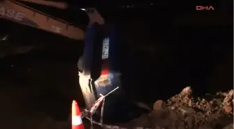 Keşan Otomobil, İnşaatın Kanalizasyon Çukuruna Düştü