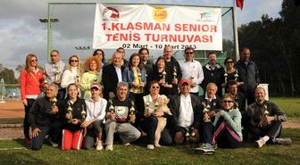 1. Klasman Senior Tenis Turnuvası Sona Erdi