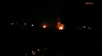 Sarıyer'de Korkutan Yangın