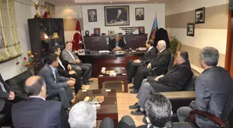 Fatih Çiftçi Vesob Başkanı Alpaslan'ı Ziyaret Etti