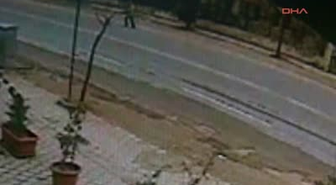 Fethiye'de Trafik Kazası Kameralara Yansıdı