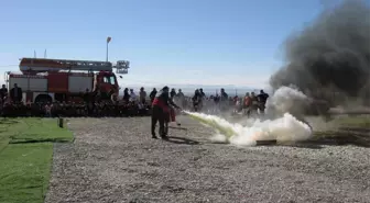 Yazıhan'da Sivil Savunma Tatbikatı