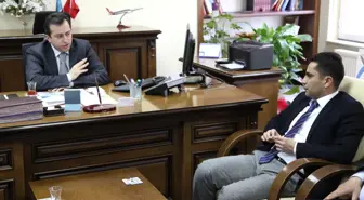 AK Parti İl Başkanı Sunar'dan Ahika'ya Ziyaret