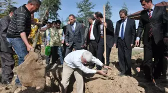 Vali Hakkı Teke Hatıra Ormanına Fidan Dikimi