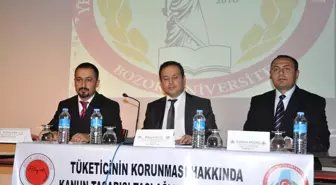 Yerköy'de Tüketici Kanunu Düzenlenen Panelde Tartışıldı