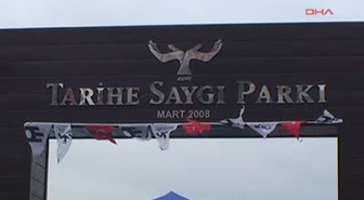 Çanakkale Bomba Sırtı Vakası Tarihe Saygı Parkı'nda Canlandı