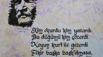 Ebrularda Aşık Veysel Resim Sergisine Davet