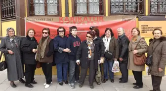 Eskişehir'de 'Uluslararsı Kadın Karikatüristler' Sergisi