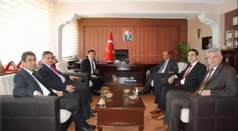 Gap Bölge İdaresi Başkanı Karahocagil Genel Sekreter Bolat'ı Ziyaret Etti